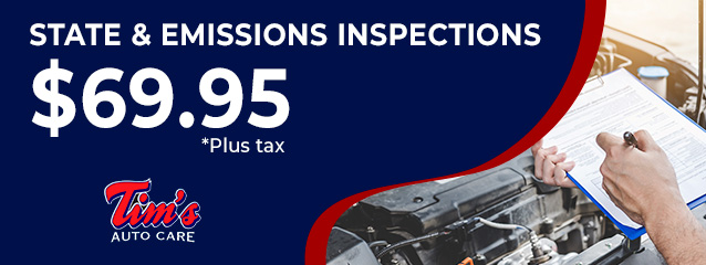 State & emissions Inspections